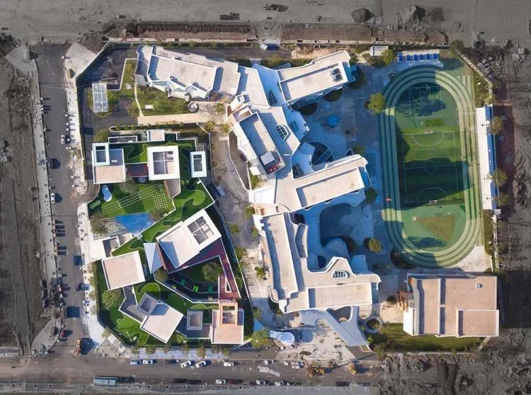 BIM Architecture | Chengdu Luhu Hamilton Primary School and Kindergarten/Non Search Architecture