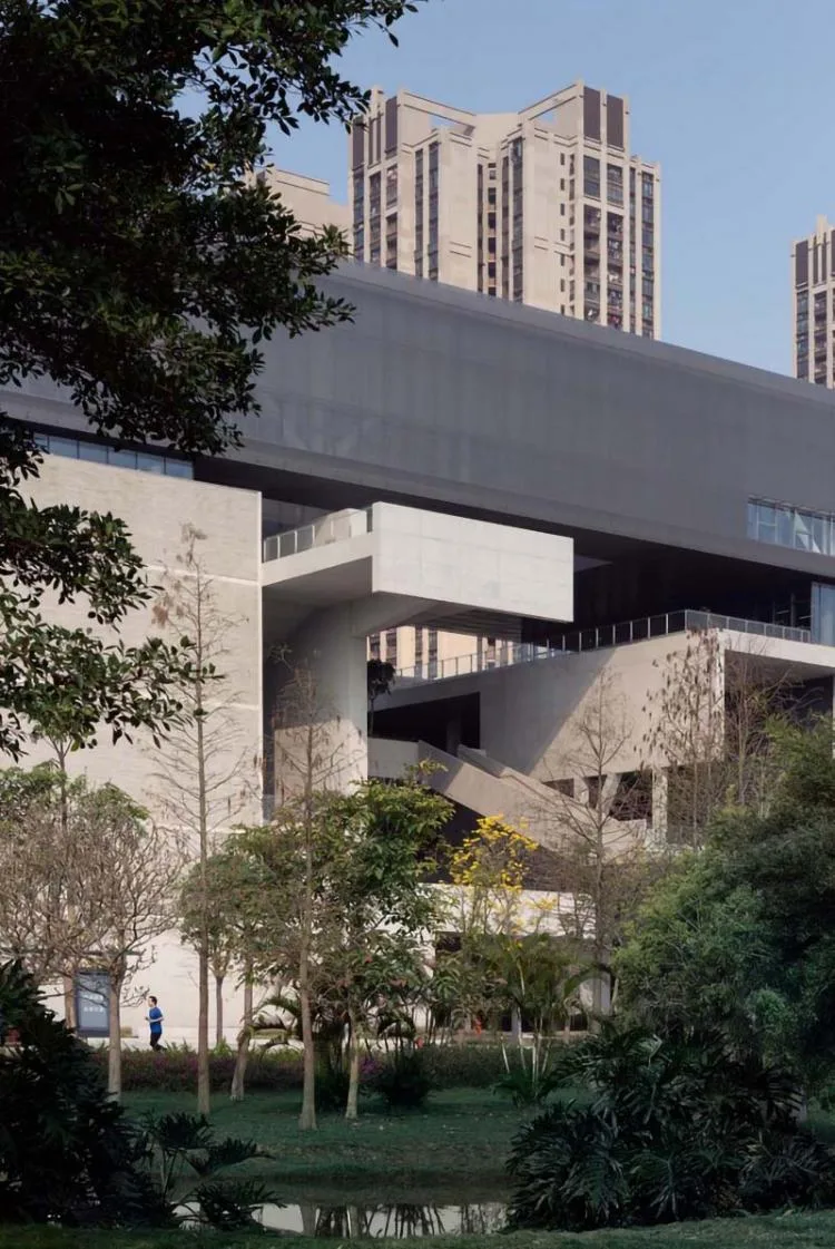 BIM Architecture | Shenzhen Pingshan Art Museum/Vertical Architecture