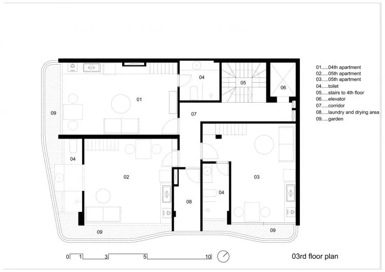 BIM Architecture | Ho Chi Minh City Flower Lady's Home, a cluster of natural green in the original/H.2