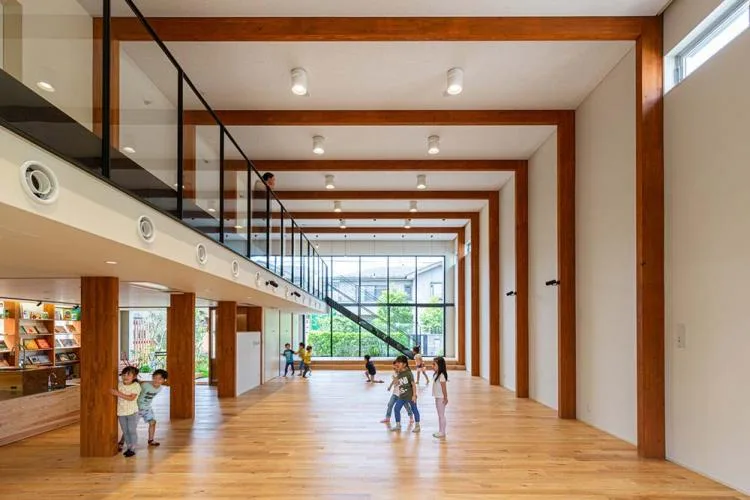BIM Architecture | AKN Nursery, Akishino City Forest House/Hibino Design+Youji no Shiro