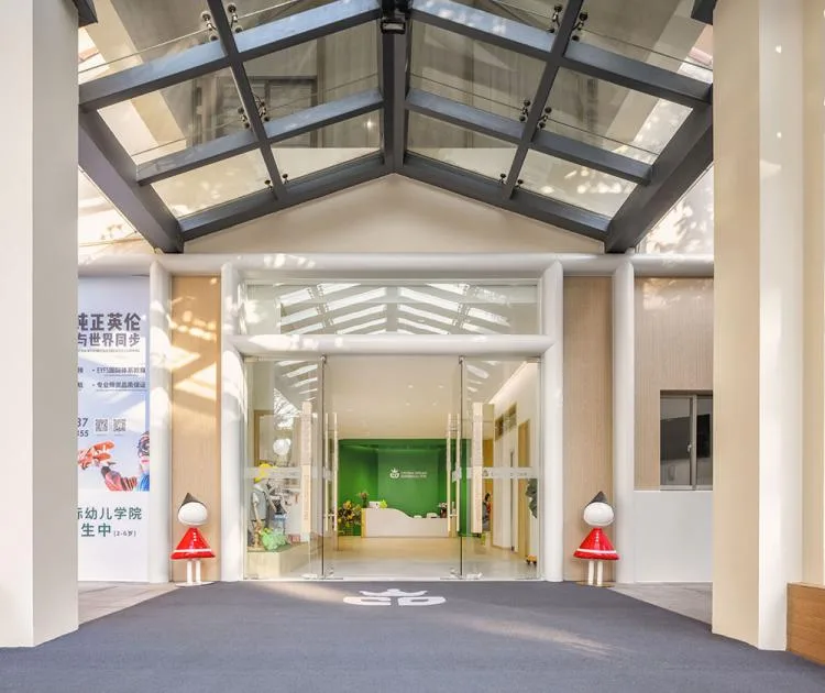 BIM Architecture | Guancui International Kindergarten, Open Children's Exploration Teaching Space/VMDPE Roundway Design