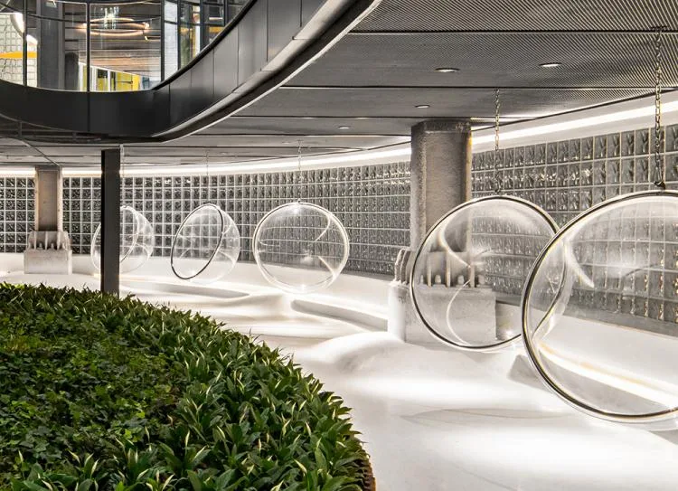 BIM Architecture | Old Factory Turning into New Garden - Zhongguancun Digital Innovation Industry Base/QUCESS Stone Cleaning Design