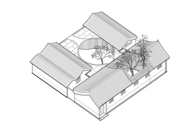 BIM Architecture | Huluyuan, No. 37 Luanqing Hutong, Beijing/URBANUS Urban Practice