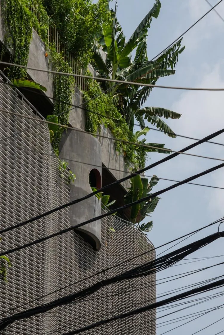 BIM Architecture | Ho Chi Minh City Flower Lady's Home, a cluster of natural green in the original/H.2