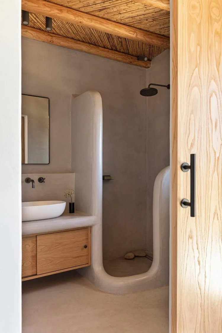 BIM Architecture | A Stone Wall Cabin Hidden in the Mountains of Serives, Greece
