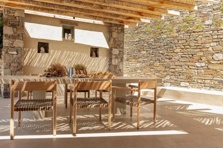 BIM Architecture | A Stone Wall Cabin Hidden in the Mountains of Serives, Greece