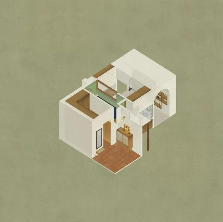 BIM Architecture | Stacked House: Teacher Gao's Home 1 #/Jin Qiuye Architecture Studio