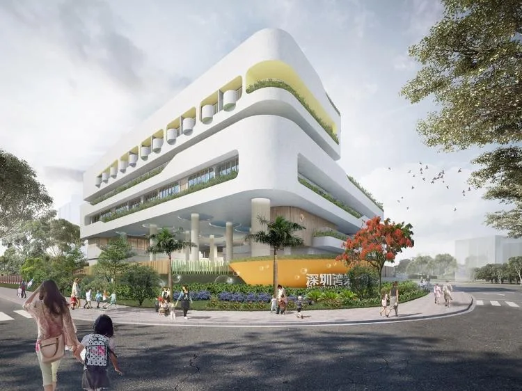 BIM Architecture | Moss Garden Bonsai: Shenzhen Bay First Kindergarten/Shenzhen Tianhua