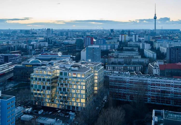 BIM Architecture | Progressive Facade, Berlin Overtown Complex UP! Berlin/JASPER Architects