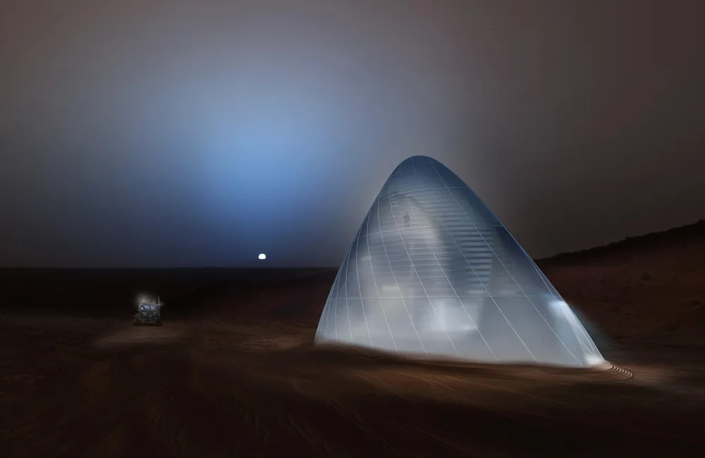 BIM Architecture | CAA LAB | Future Human Habitat | Mars, Here We Are!