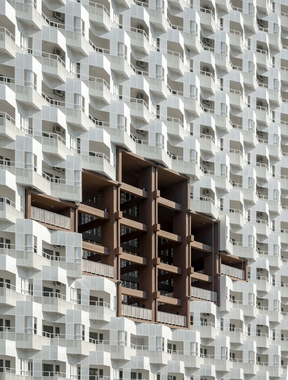 BIM Architecture | White Angel's Skyscraper Courtyard Dormitory Building/Plan Architect