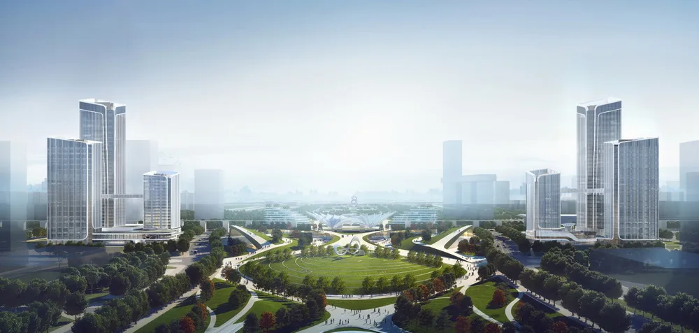 BIM Architecture | China Merchants Shekou Xi'an Silk Road Center/Shanghai Sanyi