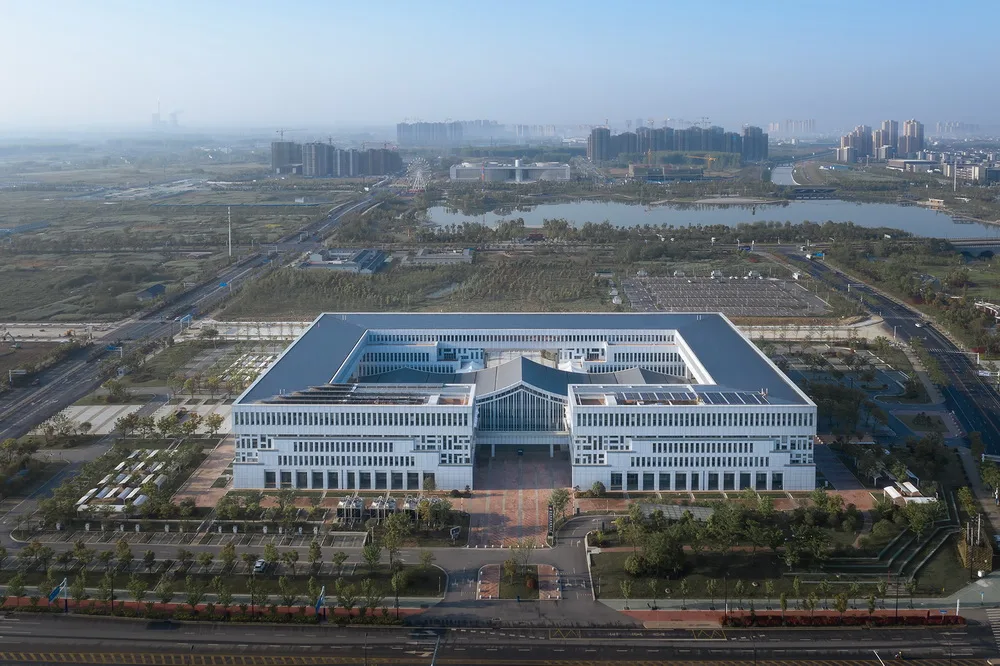 BIM Architecture | Feidong County Government Service Center/Shanghai Huadu Construction (HDD)
