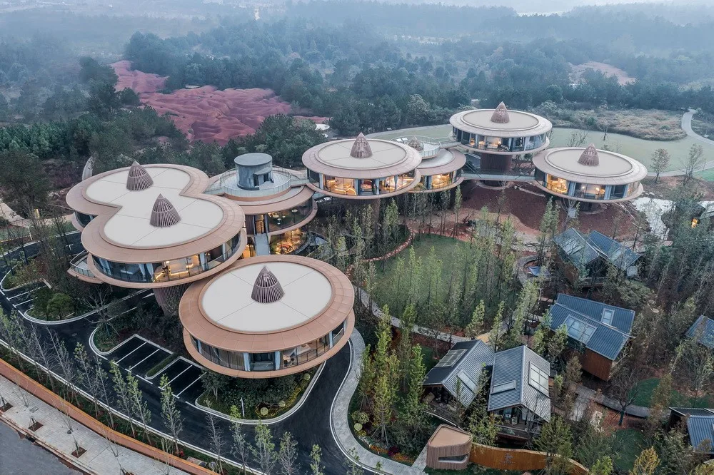 BIM Architecture | Growing Architecture - Greenland Annan Youyi Yunqi Boutique Hotel/PTA Shanghai Botao