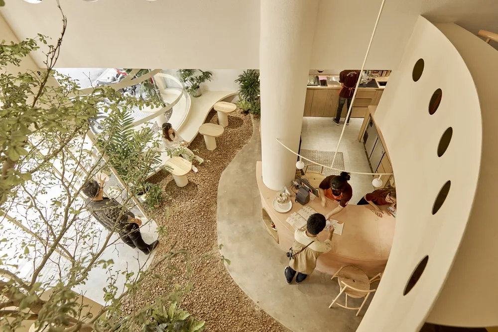 BIM Architecture | Vietnam Bird's Nest Cafe/Red5 studio+Ben Decor