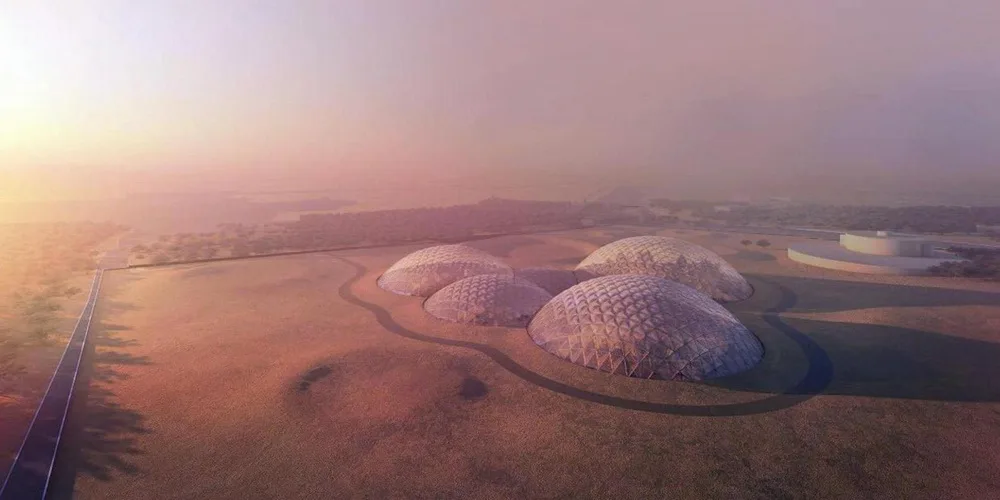 BIM Architecture | CAA LAB | Future Human Habitat | Mars, Here We Are!
