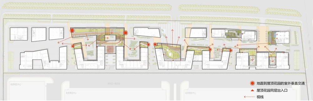 BIM Architecture | China's First Professional E-commerce Industrial Park: Cainiao Jinyi E-commerce Industrial Park/Zhubo Design · Beijing Company