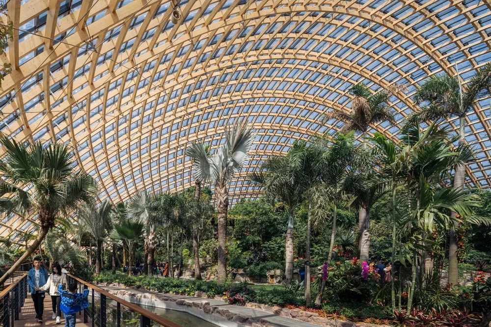 BIM Architecture | Taiyuan Dome Botanical Garden/DMAA, Shanxi
