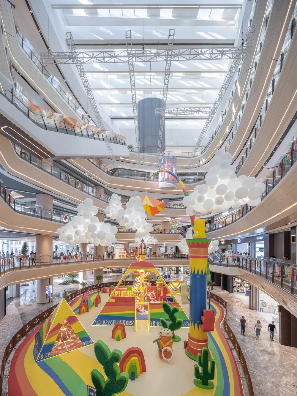 BIM Architecture | Hong Kong Land Chongqing Halo The Ring Shopping Park - PHA Paiang International Architectural Design