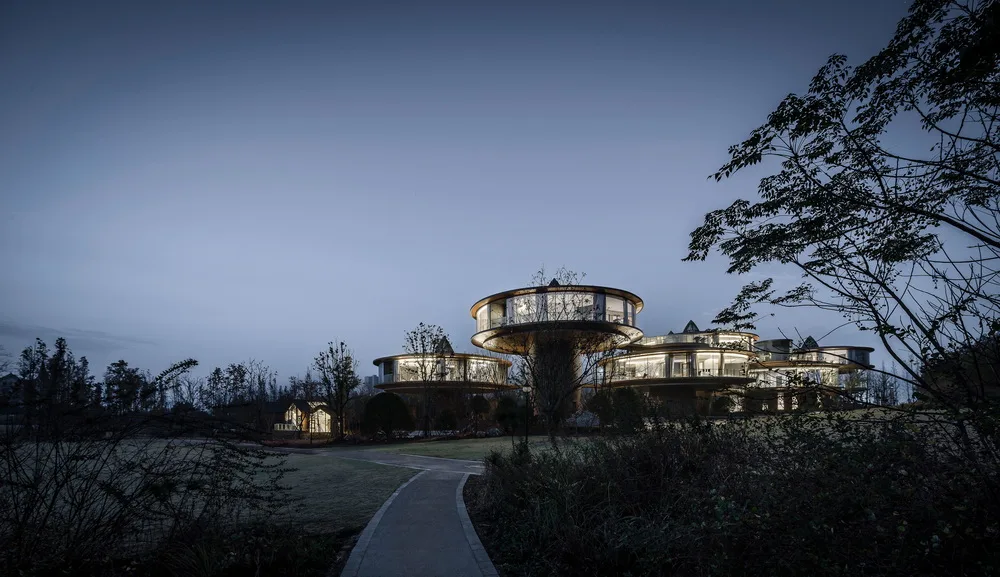 BIM Architecture | Growing Architecture - Greenland Annan Youyi Yunqi Boutique Hotel/PTA Shanghai Botao