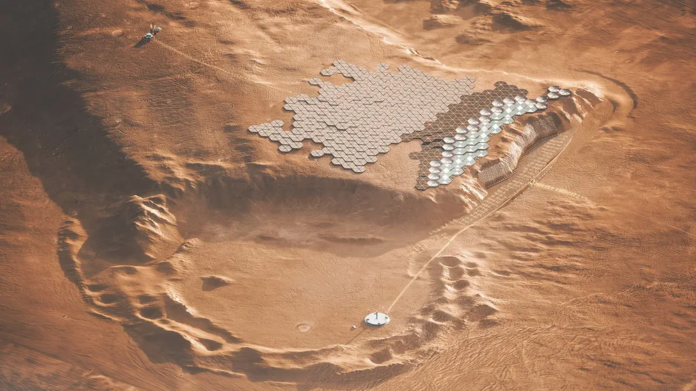 BIM Architecture | CAA LAB | Future Human Habitat | Mars, Here We Are!