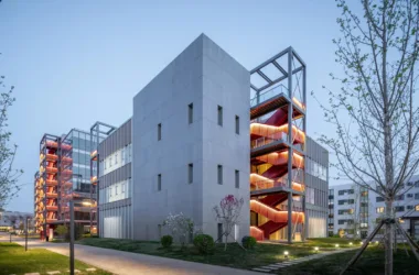 BIM Architecture: Asia's First Residential Lab with Innovative Stacking Design in Shunyi, Beijing-BIM WORLD