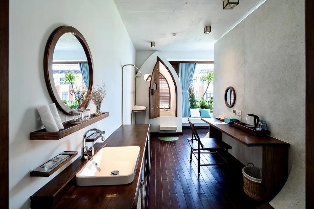 BIM Architecture | If the building is a wave: Le Bouton Hotel/D1 Architectural Studio