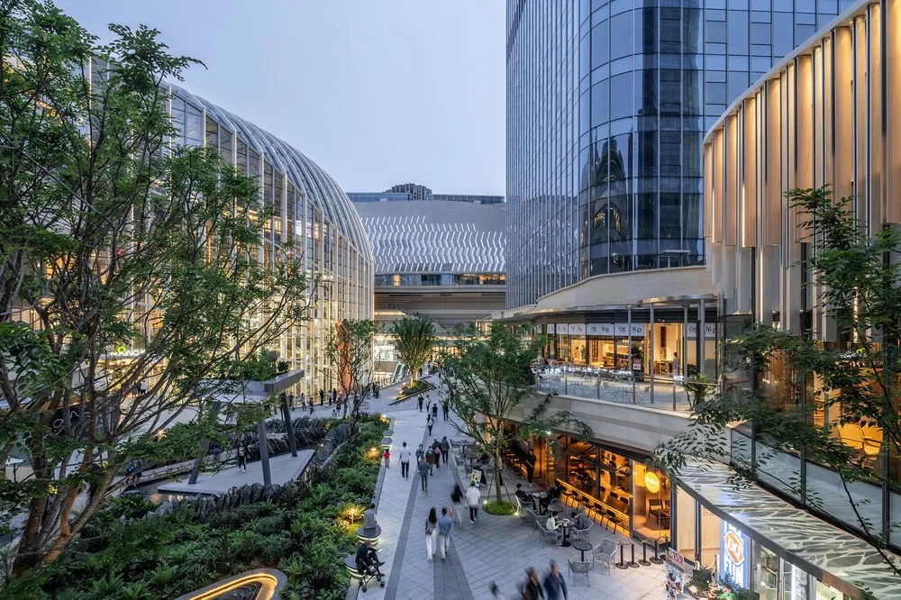 BIM Architecture | Hong Kong Land Chongqing Halo The Ring Shopping Park - PHA Paiang International Architectural Design