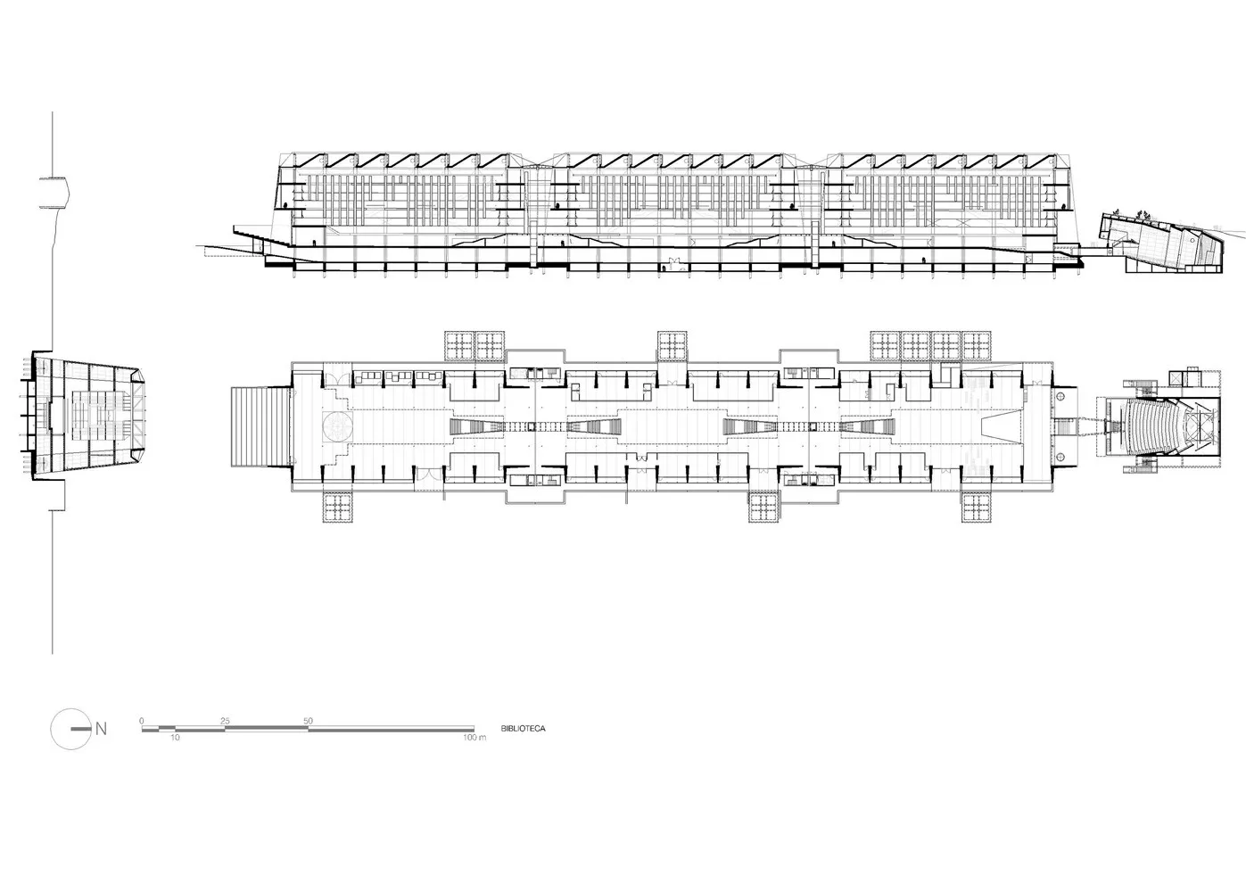 BIM Architecture | Regarded as "One of the Most Advanced Buildings of the 21st Century": The José Bars Conselos Library in Mexico