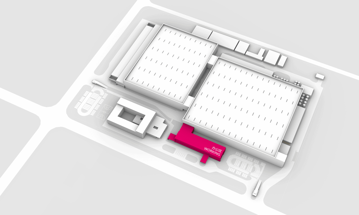 BIM architecture | Ordering soda is as simple as that! Vita Food and Beverage Production Center/ZZT Industrial Building