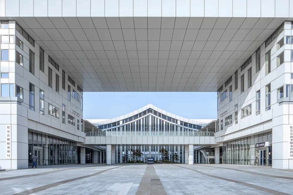 BIM Architecture | Feidong County Government Service Center/Shanghai Huadu Construction (HDD)