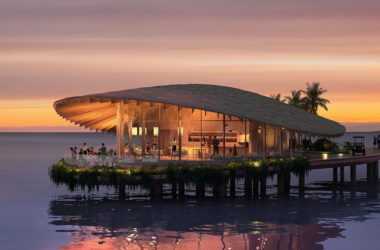 BIM Architecture: Kengo Kuma’s Saudi Arabia Resort Blending Water and Land-BIM WORLD