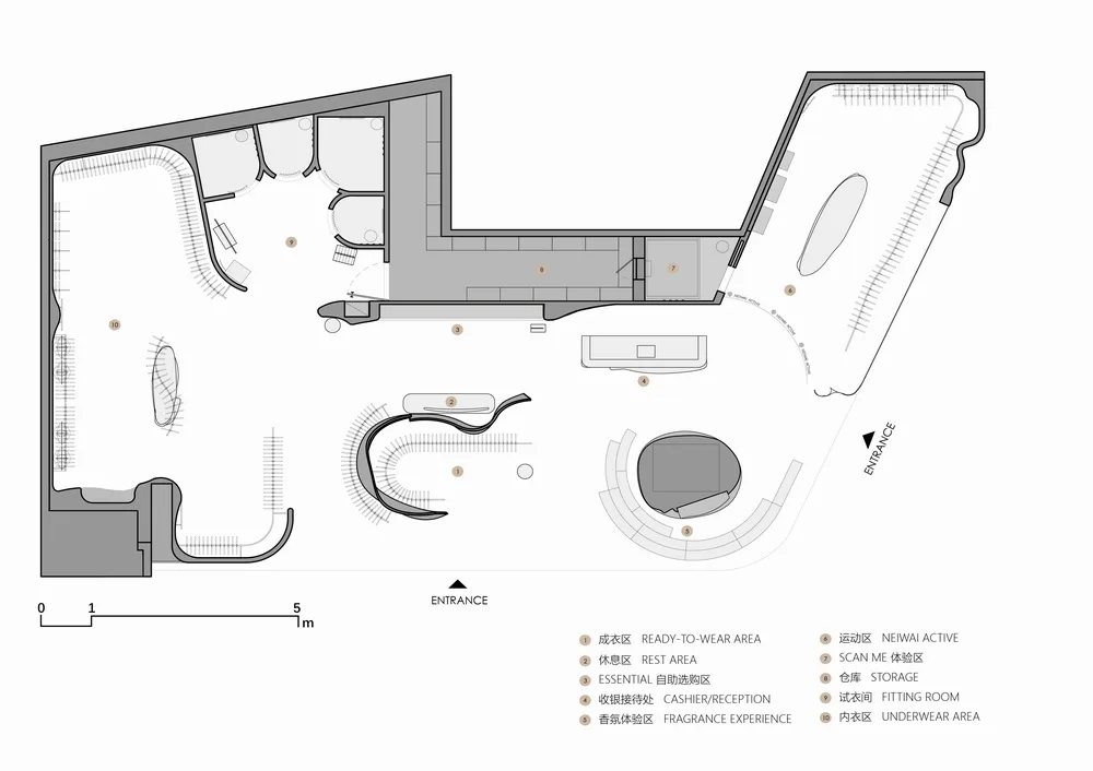 BIM Architecture | Interior Design Expressing the Beauty of Women: NEIWAI Flagship Store/Studiolite (SLT)