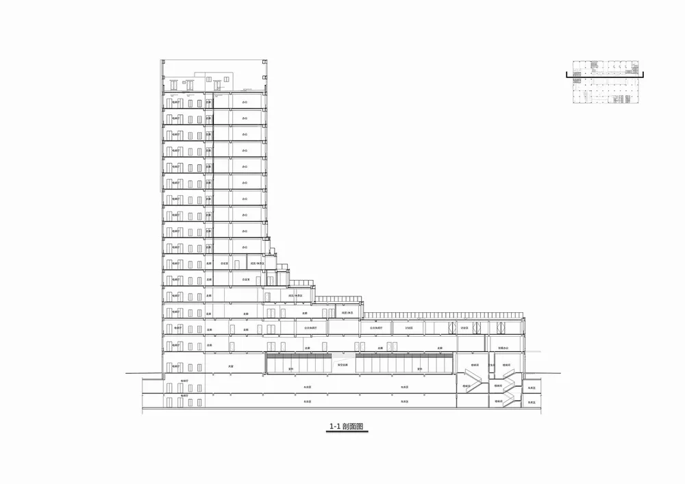 BIM Architecture | Haier International Plaza Phase I/DC International · C+D Design and Research Center