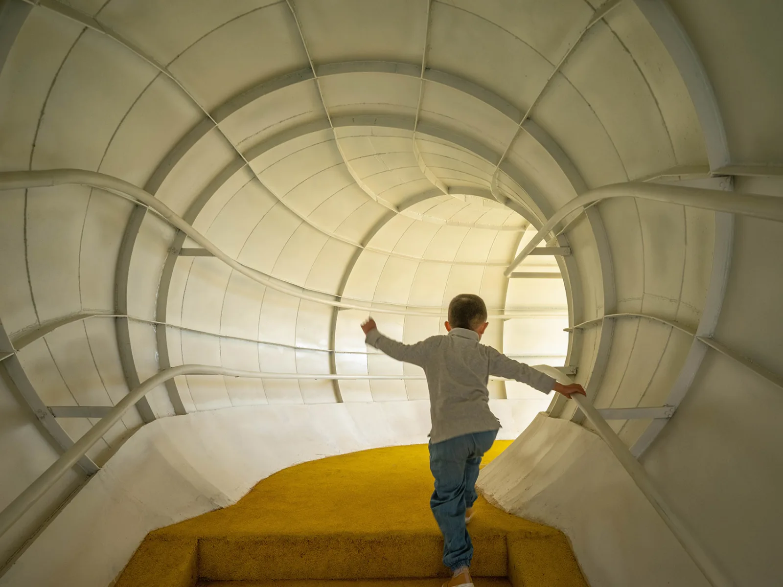 BIM Architecture | Hilltop and Pipe Slide: The Playscape Children's Growth Center/Unaware Architecture