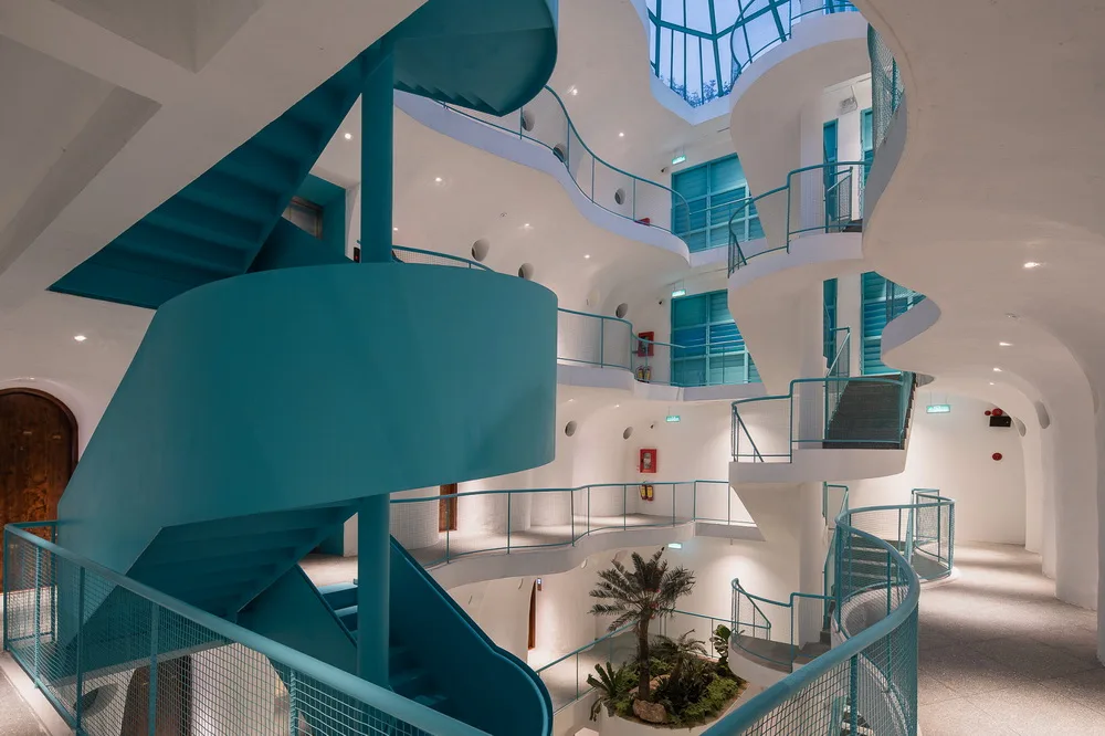 BIM Architecture | If the building is a wave: Le Bouton Hotel/D1 Architectural Studio