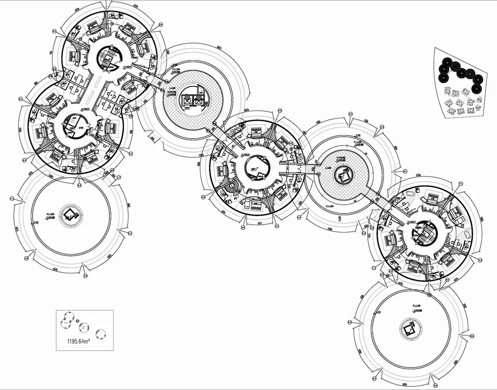 BIM Architecture | Growing Architecture - Greenland Annan Youyi Yunqi Boutique Hotel/PTA Shanghai Botao