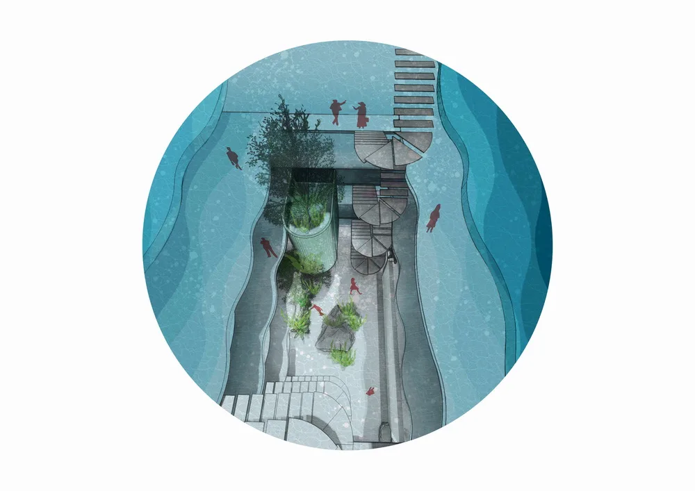 BIM Architecture | If the building is a wave: Le Bouton Hotel/D1 Architectural Studio