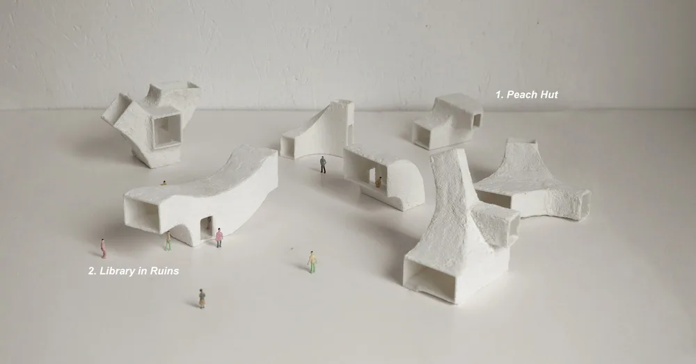 BIM Architecture | Micro Architecture Series II - Ruins Book House/One Tree Building