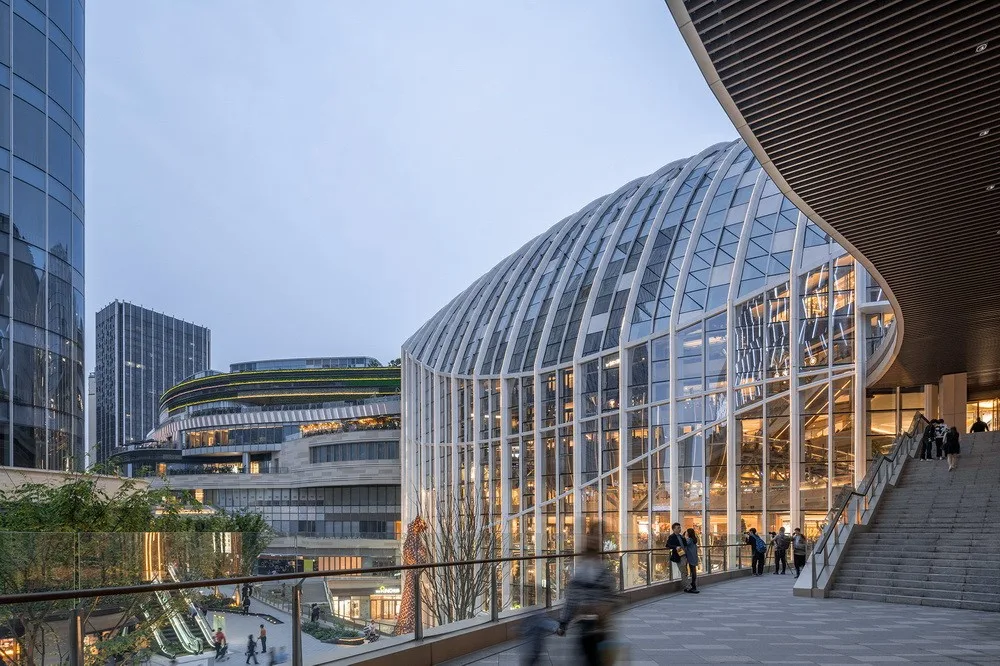 BIM Architecture | Hong Kong Land Chongqing Halo The Ring Shopping Park - PHA Paiang International Architectural Design