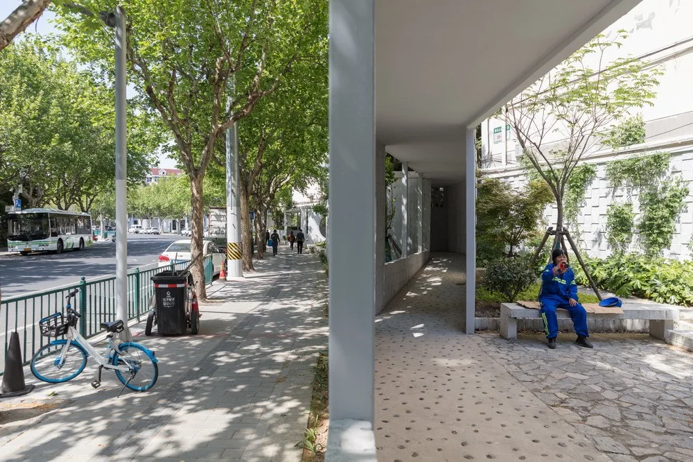 BIM architecture | Multi corridor fence next to residential area/Ziyunzhai building