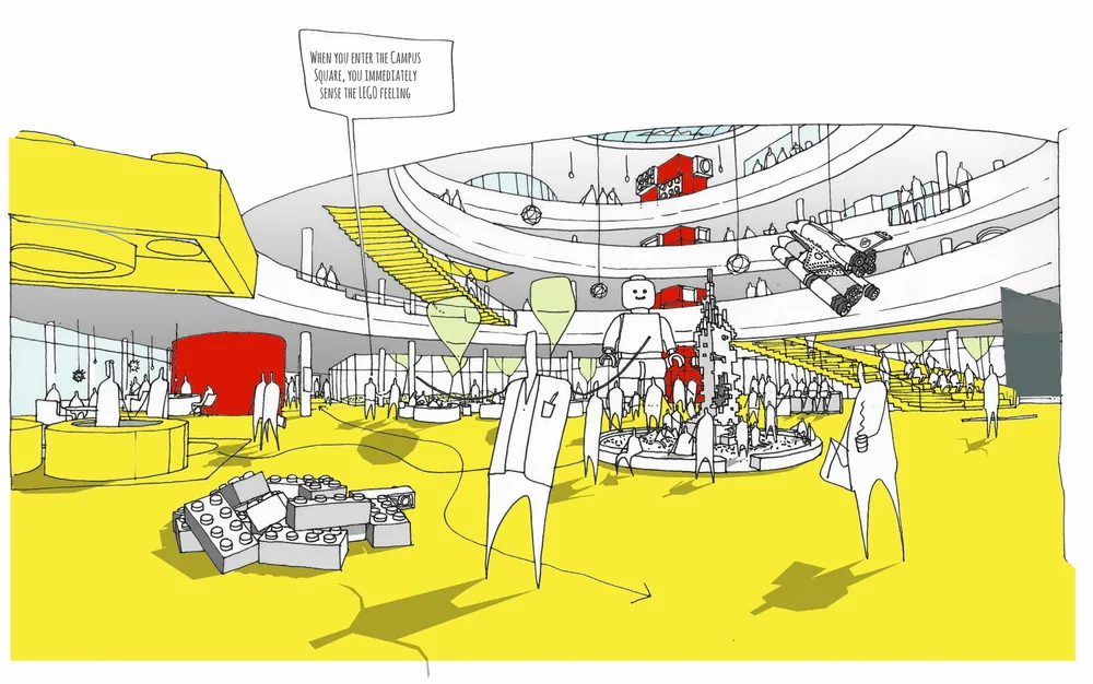 BIM Architecture | Nowadays, architects need to be able to assemble LEGO: LEGO Office Park/C.F. M ø ller Architecture Firm
