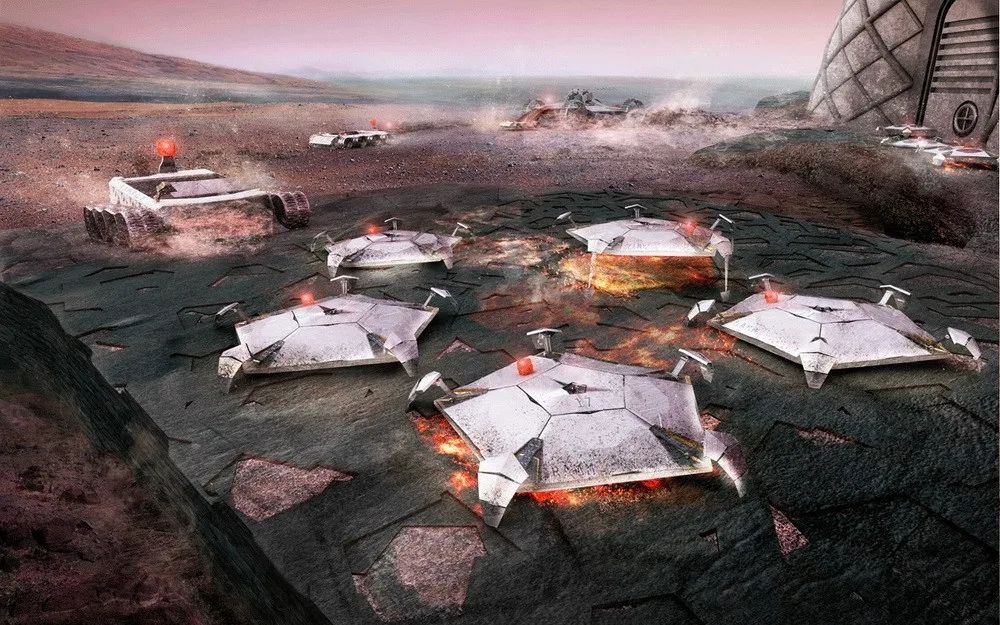 BIM Architecture | CAA LAB | Future Human Habitat | Mars, Here We Are!