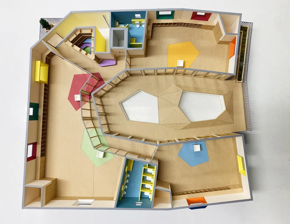 BIM architecture | Walk, crawl, bounce and jump! /teamLab Architects