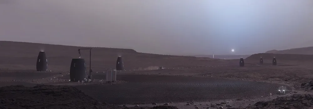 BIM Architecture | CAA LAB | Future Human Habitat | Mars, Here We Are!