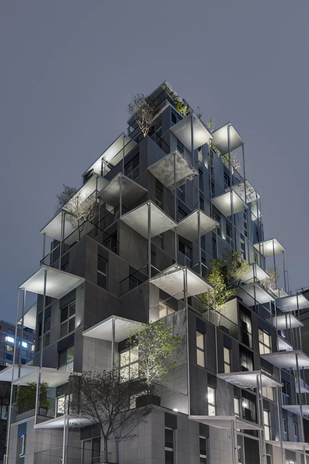 BIM Architecture | Taipei Rooftop Residential/Akihisa Hirata Architectural Design Firm
