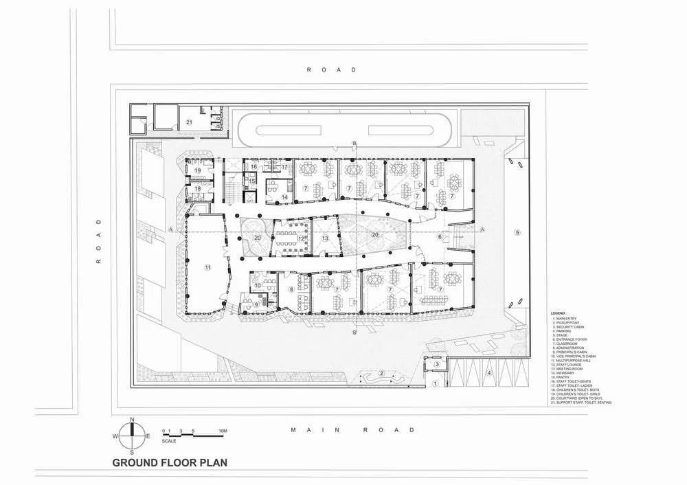 BIM Architecture | Inspired by the triangular cheese in cartoons! /SferaBlu Architects