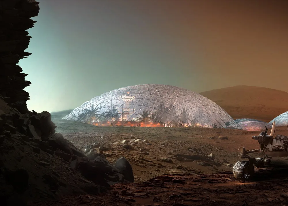 BIM Architecture | CAA LAB | Future Human Habitat | Mars, Here We Are!