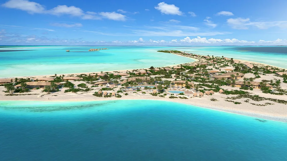 BIM Architecture | Kengo Kuma Saudi Arabia Resort Solution: undulating between water and land