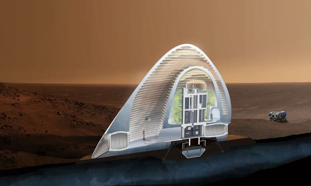 BIM Architecture | CAA LAB | Future Human Habitat | Mars, Here We Are!
